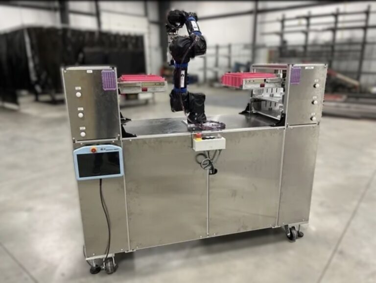 Custom industrial automation equipment designed by Paragon Engineering